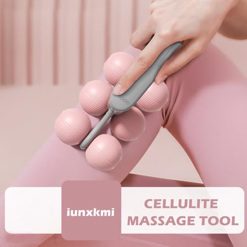 Lymphatic Drainage Massager, Promote Lymph Circulation & Enhance Metabolism, Body Massage Tools for Relieve Muscle Stiffness - size: 6 Ball -pink
