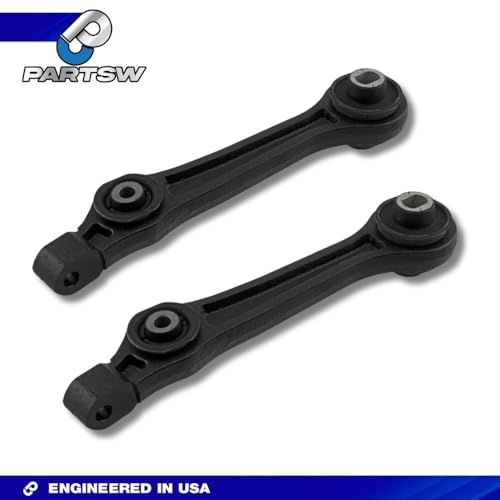 4 Pc Steering Kit Lower Control Arms CA81085 K620257 K620258 Compatible with 2005-2011 Chrysler 300 Dodge Charger Challenger Magnum RWD - PartsW - size: 6. Lower Forward & Rearward Control Arms 4Pc