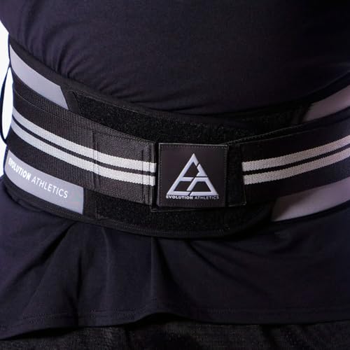 Evolution Athletics Weight Lifting Sport Belt for Strength Training, Powerlifting, or Deadlift - size: XL