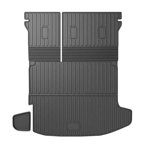 TTX LIGHTING Cargo Liner & Backrest Mat for 2024 2025 2026 Chevy Trax | Custom Fit Trunk Mat for Chevrolet Trax 2024 2025 2026 All Weather Waterproof Car Accessories - style: Cargo Liner & Seatback Mats