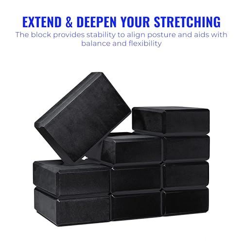 20 Pack 3" Yoga Block, EVA Foam Yoga Brick, 3"x6"x9"