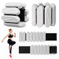 Wrist Weights, 2Pack Wearable Wrist Ankle Weights for Women and Men, Adjustable Silicone Arm and Leg Wrist Bracelets for Walking, Yoga, Pilates and Gym, 2lb - color: Grey