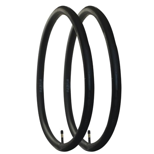 Libereco 2 Pack Folding Bike Inner Tube,20x1.25/1.5 Bike Inner Tube Premium Butyl Rubber for Folding Bikes, Retro Bikes & BMX – AV48mm Schrader Valve