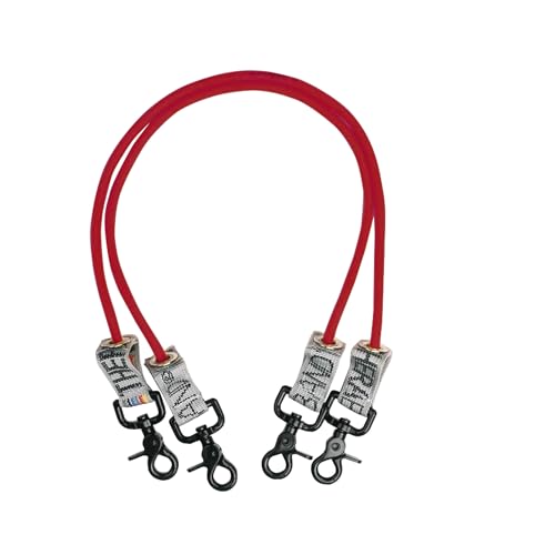 THERABAND Wellness Station Professional Latex Resistance Tubing With Connectors for Physical Therapy, Exercise Station for Rehab, Lower Pilates, Set of 2, 18 Inch, Red, Medium, Beginner Level 3 - color: Red - Medium, size: 18 Inch