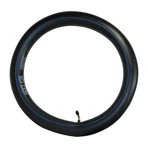 Libereco 16x2.125/2.5/3.0 Bike Inner Tubes for Electric Bike - Butyl Rubber,Bent Valve (CR202), High Elasticity for E-Bikes & Children Bikes - color: 1 Tube, size: 16x2.125"