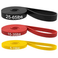 Resistance Bands Pull Up Assistance Bands for Men & Women Working Out Body Stretching Exercise Fitness Training Physical Therapy at Home Office Gym - color: Yellow+Red+Black