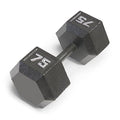 Marcy Cast Iron Hex Dumbbells Collection - Available size from 3-lb to 100-lb, SOLD INDIVIDUALLY - style: 75lbs
