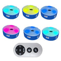 Sports Agility Light, Agility Training Light, USB Charging, Lasts 10 Hours, 10cm Height Sensing Distance, 4 Light Colors, 4 Modes, 270 Degree Viewable Angle Improve Reflex - color: Blue-6P