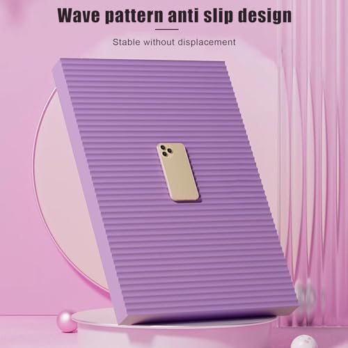 Extra Large Foam Balance Pad, Non-Slip Foam Mat for Yoga & Balance Strength Training, Knee Pad for Physical Therapy - color: Black - 17.72