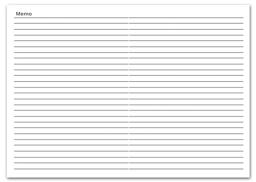 The Monthly Planner Undated (Medium x 2 Pack) - size: Medium x 2