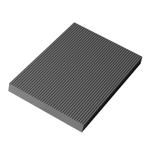 Extra Large Foam Balance Pad, Non-Slip Foam Mat for Yoga & Balance Strength Training, Knee Pad for Physical Therapy - color: Black - 17.72