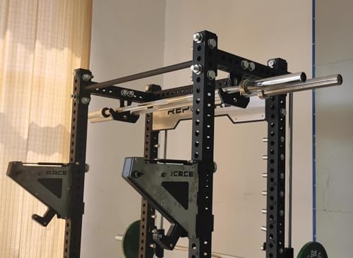 Olympic Barbell Weight Bar Storage Hook Anchor Holder, Fits Most Power Cage Squat Rack Mounted, Sold in Pairs