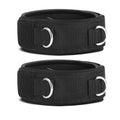 LOOEEL 2Pcs Fitness Thigh Straps Soft Neoprene Padded Fitness Leg Exercise Attachment Adjustable Thigh Resistance Belt for Machines Gym Workout Speed Exercise Taekwondo Football Running