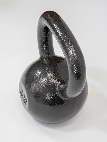 Ader Premier Kettlebell Set with DVD (5, 10, 15, 20, 25, 30, 35, 40, 45, 50lb) Rack and Rubber Mat