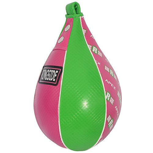 Ringside Apex Boxing Speed Bag - Premium Synthetic Leather Punching Ball, Multiple Sizes & Colors, Ideal for Hand-Eye Coordination, Training Equipment for Fighters - color: Royal Blue/White, size: Medium