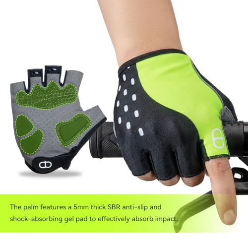 DA--Workout Gloves for Men and Women, Exercise Gloves for Weight Lifting, Cycling, Gym, Training, Breathable and Snug fit-Fluorescent Red - size: Add Extra Size