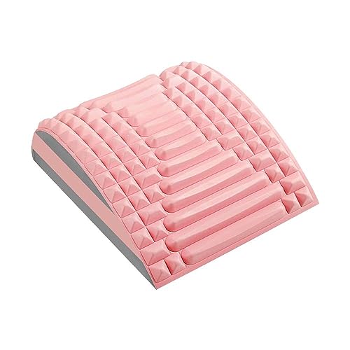 Refresh - Neck & Back Stretcher, Neck Stretcher Posture Corrector, Lumbar Stretcher for Neck Pain Relief, Lower Back, Upper Back and Shoulder (Pink) - color: Pink