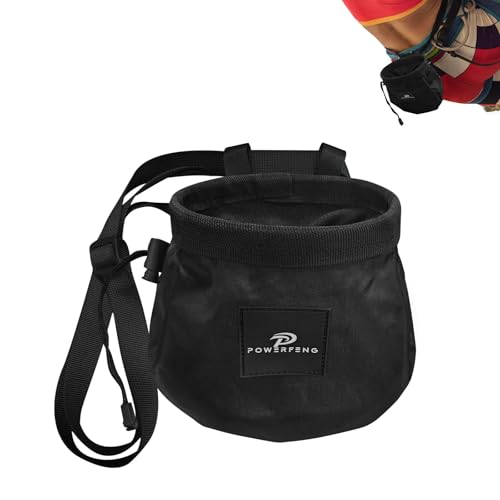 Chalk Bag for Rock Climbing & Bouldering: Outdoor Indoor Chalk Bag for Men & Women Climbing Equipment & Accessories