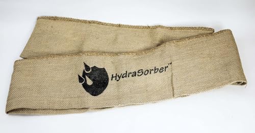 HydraSorber - Sandless Sandbags - Water Absorbent Flood Barrier - size: 11 Foot Length (Single Unit)