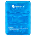 RelaxCoo Large Flexible Ice Pack for Injuries Reusable Gel, 11x14.5 Inches, Cold Compress for Hip, Shoulder, Knee, Back Pain, Swelling, Bruises, Surgery - style: BLUE