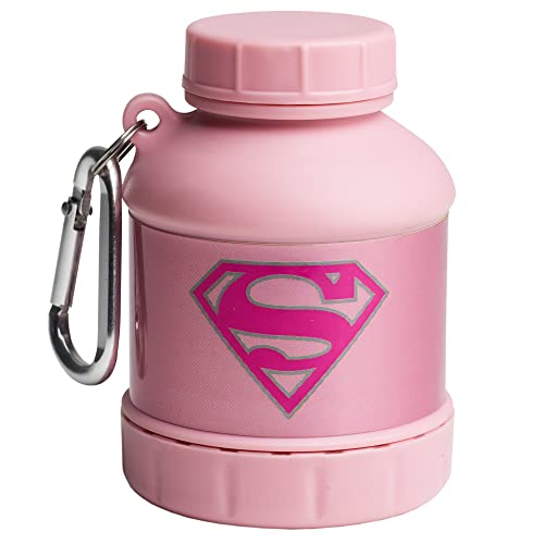 Smartshake DC Comic Bundle - Supergirl Protein Shaker – 800ml Leakproof Shaker Bottle & 110ml BPA-Free Funnel for Protein Powder