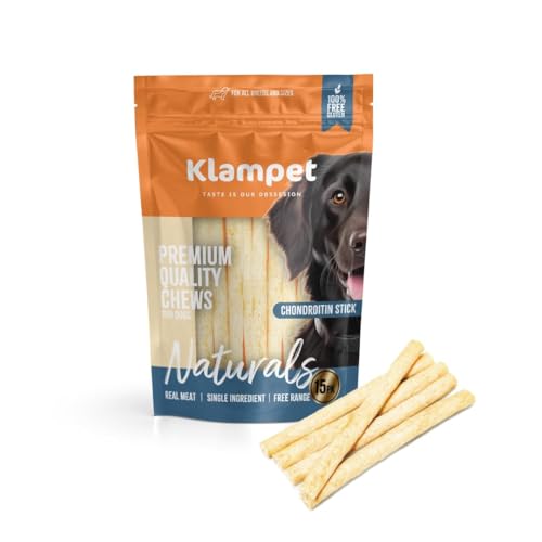 Chondroitin Joint Sticks for Dogs 15 Pack – Natural Collagen Chews with Chondroitin for Joint Support – Grass-Fed Beef Protein – Mobility, Flexibility & Cartilage Health