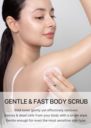 celimax ONE STEP Body Brightening Pad (60 pads) | with Green Tea & White Truffle, for Underarm, Knee & Elbow, Gentle Exfoliating & Hydrating Body Scrub, 110ml - color: Body Pad