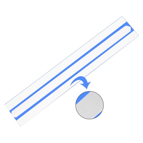 3.3ft Length Air Track Connector Mat Connector Air Track Connector Tape Strips for Air Tumble Track,Gymnastics Connector for Inflatable Airtrack Tumbling Gymnastic/Yoga/Taekwondo Mat - color: Blue