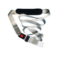 Mobilization Belt New – Premium Adjustable Thick Cushioning Pad for Physical Therapy, Rehabilitation & Stretching – High-Performance Traction Equipment for Therapists and Home Use - color: White
