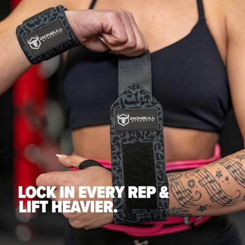 Wrist Wraps for Weightlifting (USPA & IPL Approved) - 18” Premium Quality Wrist Straps for Weightlifting - Weight Lifting Wrist Wraps with Thumb Loop - Best Gym Wrist Wraps for Lifting Weights, Curls & Dips - Lifting Wrist Wraps for Bench, Powerlifting &