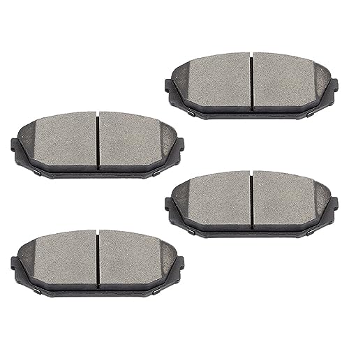 ECCPP D793-7663 4pcs Front Ceramic Disc Brake Pad Set Fit For Acura MDX 2001-2002,For Honda Odyssey 1999-2004 - style: D793 [4pcs]
