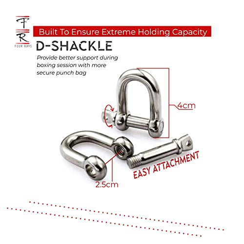 360 Rotation Heavy Bag Chain, Punching Bag Hanger with Stainless Steel Swivel Chain and 4 Snap Hooks, Mount for Hammock, Gym Swing, Yoga Swing, Trapeze - size: Ceiling Mount Bracket 5 Inch