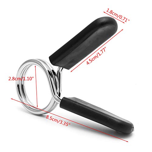 Dumbbell Lock Clamp Spring Collar Clips 28mm Barbell Gym Weight Lifting Die Cuts for Card Making On Cash to Hold The Die Cut in