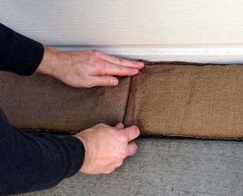 HydraSorber - Sandless Sandbags - Water Absorbent Flood Barrier - size: 11 Foot Length (Single Unit)