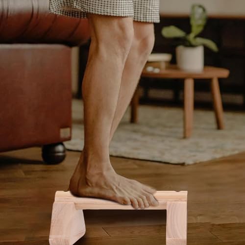 2PCS Wood Push Up Bars with Non Slip Base Pad Exercise Home Workout Equipment Wooden Parallettes Handle Stands Grip for Men Strength Training, Planks Calisthenics - size: 20cm
