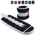 Ankle Weights for Women, Men and Kids - 1/2/3/4/6/8/10/12/15/20 LBS 1 Pair Strength Training Wrist/Leg/Arm Weight with Adjustable Strap for Jogging, Gymnastics, Aerobics, Home Fitness, Physical Therapy - style: 10Lbs Pair (5lb x 2) - Grey