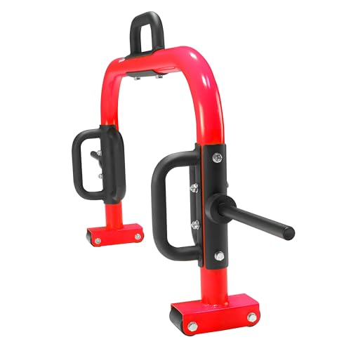CAP Deluxe Open Trap Bar - Dual Grip Hex & Shrug Bar for Weightlifting - color: Red