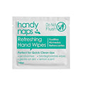 Handynaps Alcohol-Free Hand Wipes With Fresh Lemon Scent, Gentle On The Skin - Box of 100 Individually Wrapped Wipes For Adults and Kids, Travel Essentials - size: 100 Count (Pack of 1)