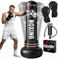 Punching Bag for Adults with Stand, 74.8'' Free Standing Heavy Boxing Bag with Gloves and Pump for Men Women Teen Boys Girls Kickboxing Beginners Home Training MMA Muay Fitness Thai