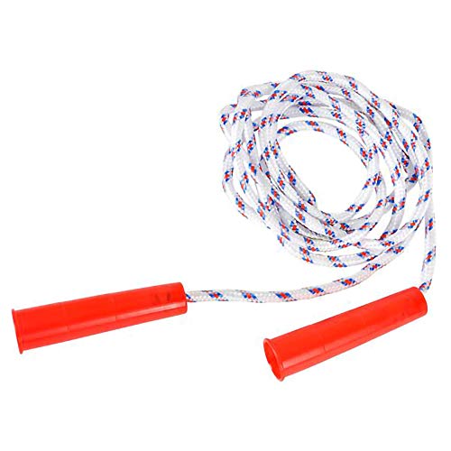 Durable Jump Ropes For Kids, Nylon with Plastic Handles, Indoor & Outdoor Skipping Activity, Party Favors, 84"