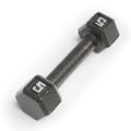 Marcy Cast Iron Hex Dumbbells Collection - Available size from 3-lb to 100-lb, SOLD INDIVIDUALLY - style: 5lbs