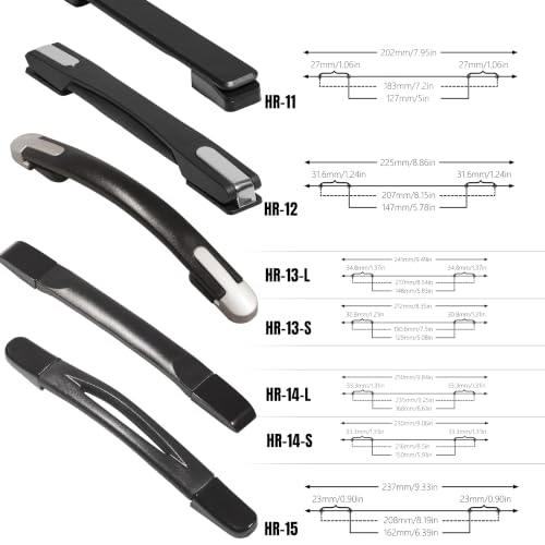 Luggage Handle 200mm Durable Spare Replacement Luggage Grip Carry Strap（HR-10N - size: 200mm