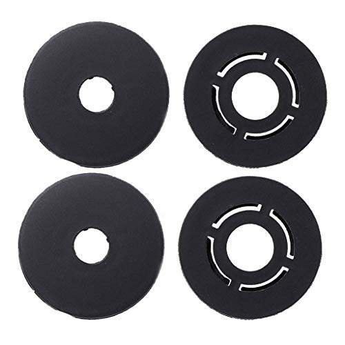 8Pcs Car Mat Carpet Clips Fixing Grips Clamps Floor Holders Sleeves Kit Anti Skid Fastener Retainer Resistant, Black