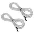 PATIKIL Speed Jump Rope Replacement Cable Professional Skipping Rope Replacement for High-Speed Jump Ropes - color: Silver Tone