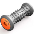 BESKAR Foot Massager Roller for Plantar Fasciitis Relief, Portable Feet Roller to Deep Tissue Muscle Massage, Foot Arch and Heel Pain, Reflexology Tool - color: Grey