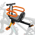 Child Bike Seat for Adult Bike,Retractable Baby Bike Seat Front Mounted for Children 2-6 Years Old - color: gold for MTB