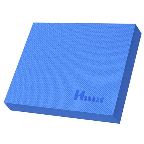 Professional Balance Pad for Physical Therapy and Stability Training | Nonslip foam balance cushion for exercise, yoga, fitness, stretching, and physical therapy routines - color: Blue, size: 15.7*13.0*2in