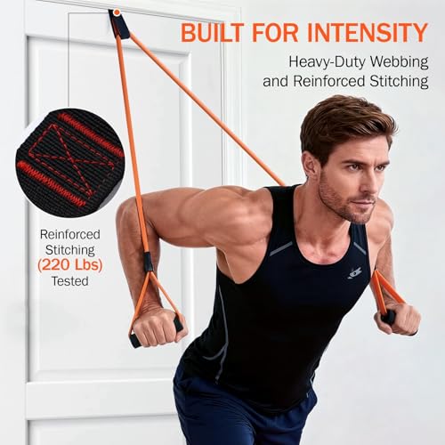 Slim Panda Door Anchor for Resistance Bands,Heavy Duty Resistance Band Door Anchor for Home Workout,Physical Therapy & Fitness, Large Door Anchor Attachment - style: Door Anchor 2Pack