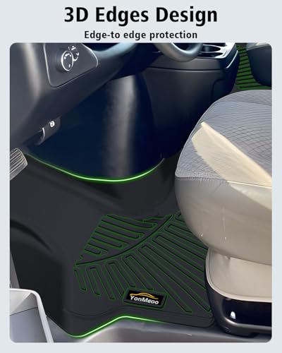 Floor Mats Custom for Chevy Express & GMC Savana 2015-2023 All Weather TPE Rubber Protection 1st Row Anti-Slip Automotive Floor Liners for Chevrolet Express 1500/2500/3500 Van Accessories- 1 PCS - size: For Chevy Express 2015-2023 Floor Mats