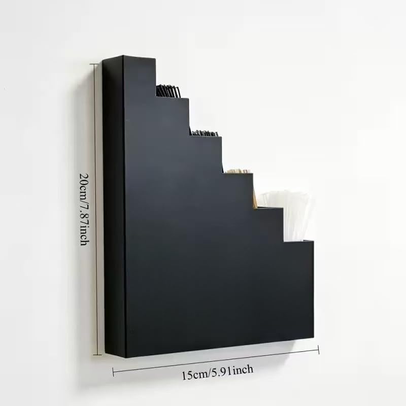 1pc Zip Ties Organizer Rack Wall Mount Heavy Duty Hook Style Cable Tie Holder Multi Layer Durable Storage Hanger